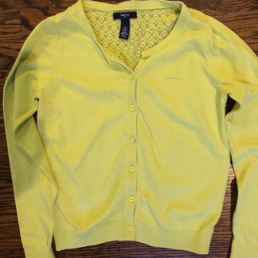GAP girls cardigan size XL
